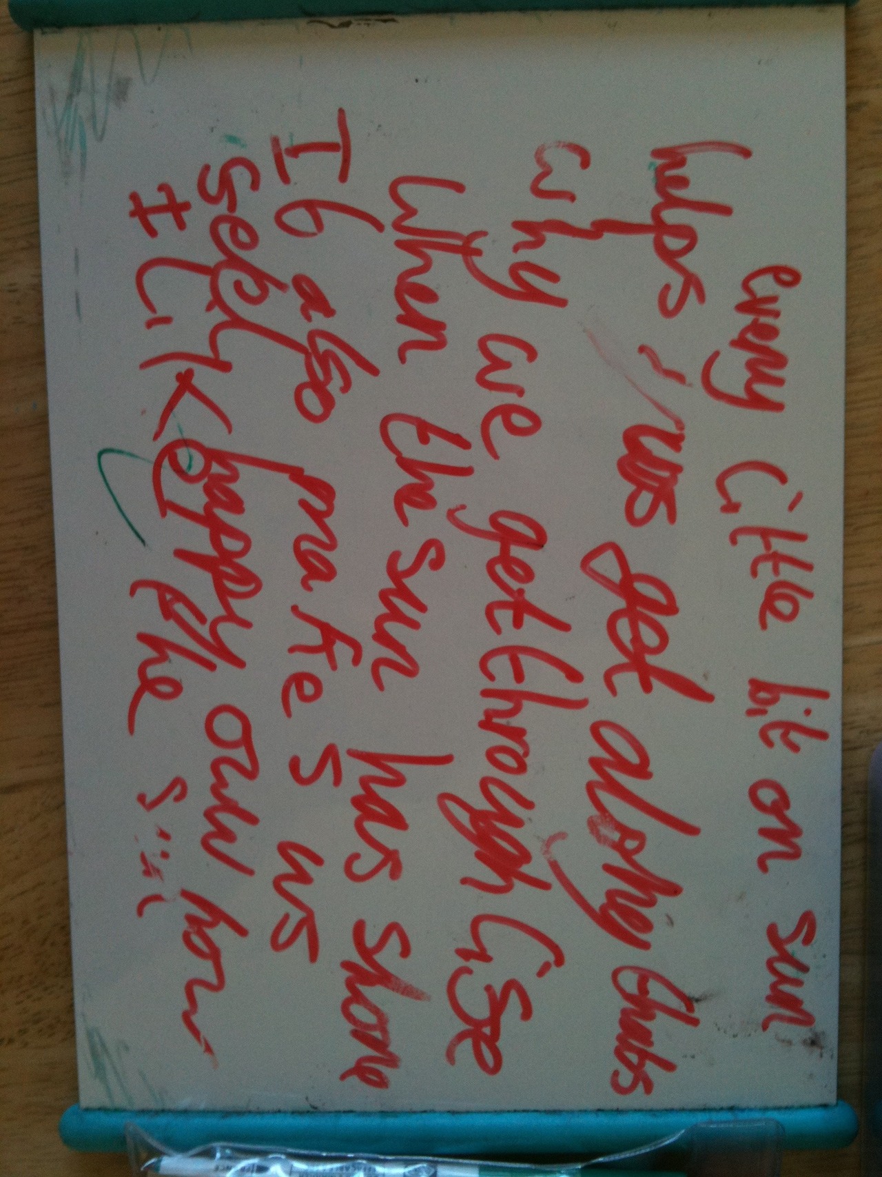 Charlotte’s poem